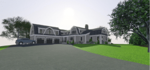 Rendering of New Home Construction in Harwich Port