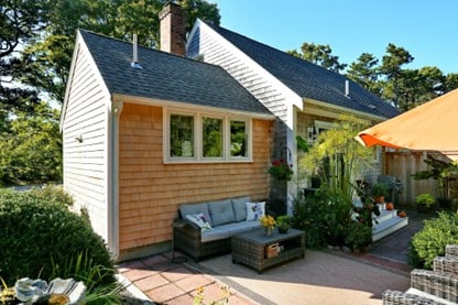 Outdoor Patio Area Cape Cod