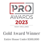 gold award winner 2023 builder cape cod ma