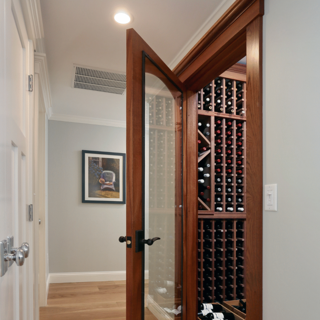 Compact wine cellar